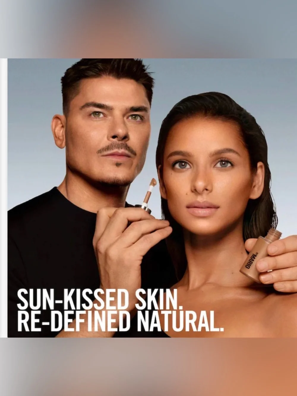 Make up by Mario soft sculpt bronzing, and shaping serum bnib, light
